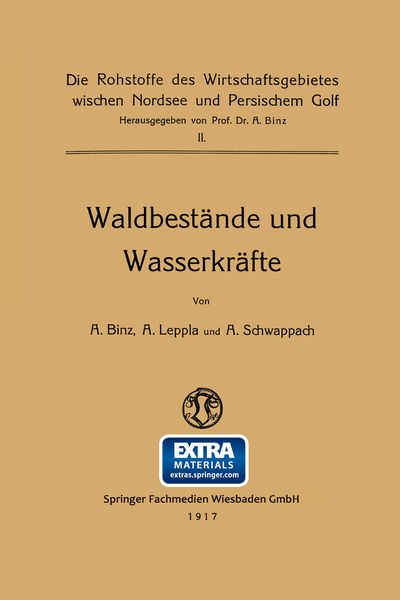 Produktbild: Waldbest&auml;nde und Wasserkr&auml;fte