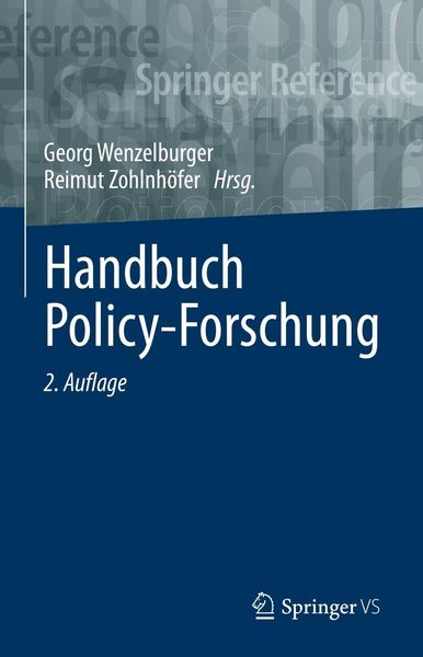 Produktbild: Handbuch Policy-Forschung