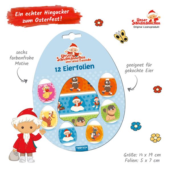 Produktbild: Tr&ouml;tsch Unser Sandm&auml;nnchen Eierfolien