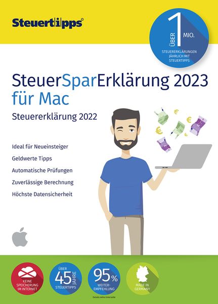 SteuerSparErklärung 2023 für MAC (für Steuerjahr 2022)  - Onlineshop Thalia