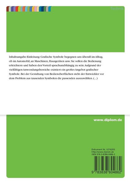 Produktbild: Entwicklung eines Zugriffssystems zu textlosen Sinnbildern nach DIN 30600