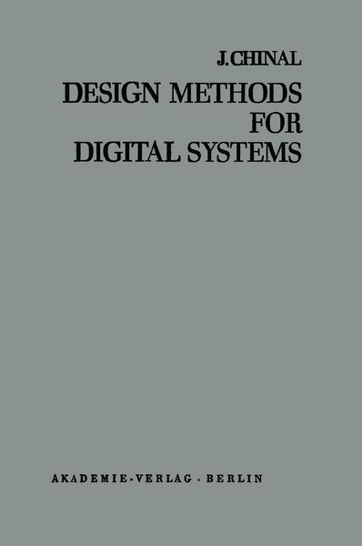 Produktbild: Design Methods for Digital Systems