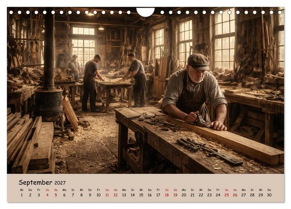 Produktbild: Ursprung: Berufe mit Geschichte. (Wandkalender 2027 DIN A4 quer), CALVENDO Monatskalender