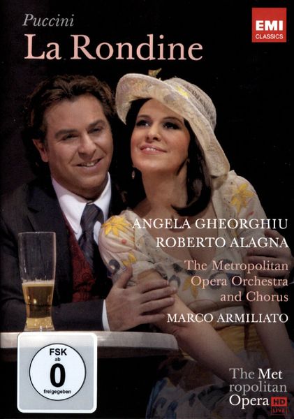 Giacomo Puccini - La Rondine - Gheorghiu,Alagna,Armiliato, DVD