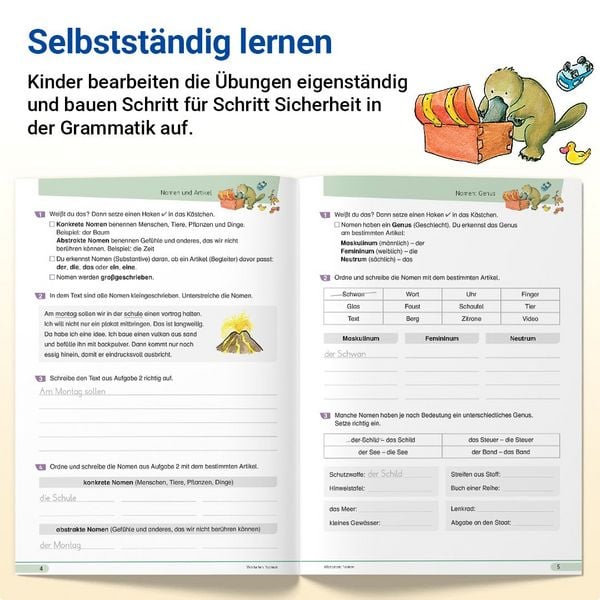 Produktbild: Grammatik mit Rico Schnabel, Klasse 6