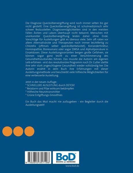 Produktbild: Quecksilber richtig ausleiten - endlich gesund werden!