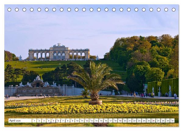 Produktbild: Sch&ouml;ne Gr&uuml;&szlig;e aus Wien (Tischkalender 2026 DIN A5 quer), CALVENDO Monatskalender