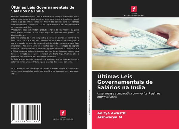 Produktbild: &Uacute;ltimas Leis Governamentais de Sal&aacute;rios na &Iacute;ndia