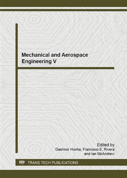 Produktbild: Mechanical and Aerospace Engineering V