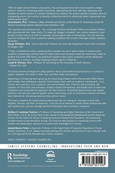 Produktbild: An Evidence-Based Systems Approach to School Counseling
