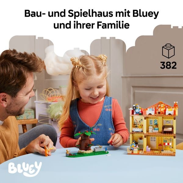 Produktbild: LEGO Bluey: Blueys Haus - Modulares Spielzeug f&uuml;r Kleinkinder - 11203