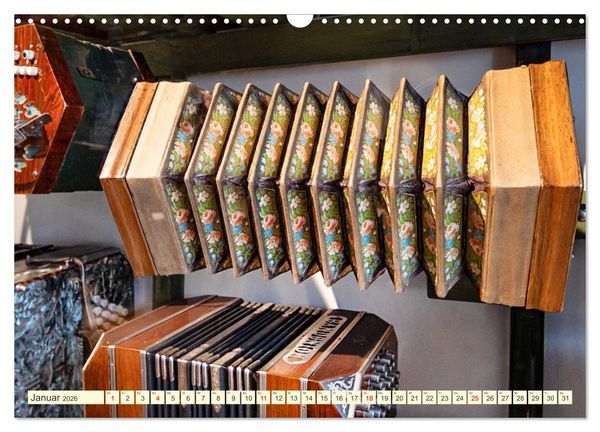 Produktbild: Concertina und Bandoneon (Wandkalender 2026 DIN A3 quer), CALVENDO Monatskalender