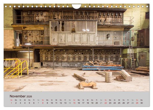 Produktbild: Lost Places - Sch&ouml;nheit des Verfalls (Wandkalender 2026 DIN A4 quer), CALVENDO Monatskalender