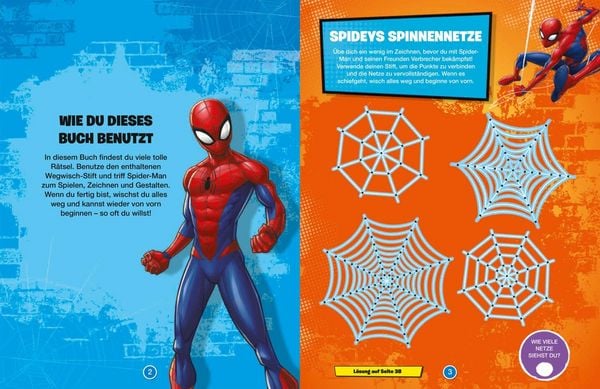 Produktbild: Marvel: Spider-Man Wisch & Weg - Spielspa&szlig;
