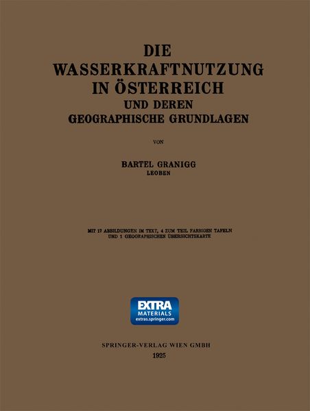 Produktbild: Die Wasserkraftnutzung in &Ouml;sterreich