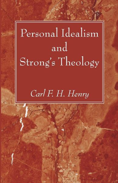 Produktbild: Personal Idealism and Strong's Theology