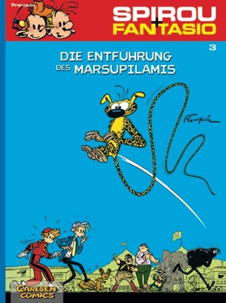 Spirou und Fantasio 3: Die Entführung des Marsupilamis, Taschenbuch von André Franquin, Carlsen, 978-3-551-77203-9