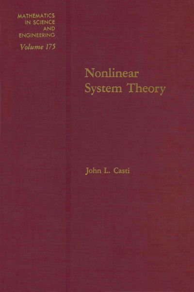 Produktbild: Nonlinear System Theory
