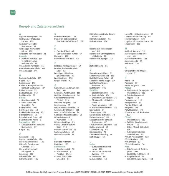 Produktbild: K&ouml;stlich essen Fructoseintoleranz