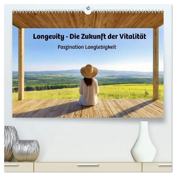 Produktbild: Longevity - Die Zukunft der Vitalit&auml;t (hochwertiger Premium Wandkalender 2027 DIN A2 quer), Kunstdruck in Hochglanz