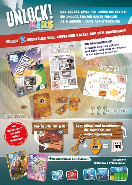 Produktbild: Unlock! Kids Auf dem Bauernhof (Einzelszenario) DE