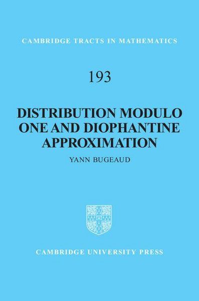Produktbild: Distribution Modulo One and Diophantine Approximation