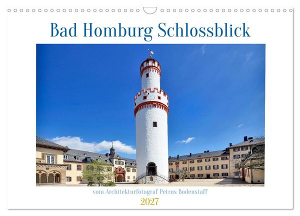 Produktbild: Bad Homburg Schlossblick (Wandkalender 2027 DIN A3 quer), CALVENDO Monatskalender