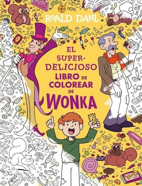 Produktbild: El superdelicioso libro para colorear de Wonka