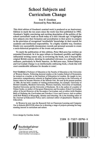 Produktbild: School Subjects and Curriculum Change
