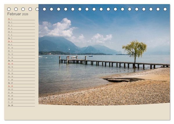 Produktbild: Gardasee - Manerba del Garda (Tischkalender 2026 DIN A5 quer), CALVENDO Monatskalender