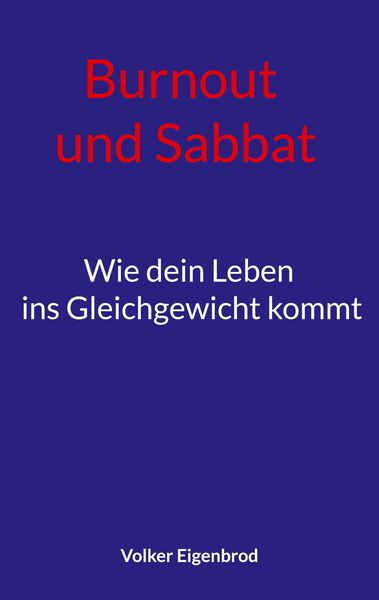 Produktbild: Burnout und Sabbat