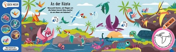 Produktbild: Such mich! H&ouml;r mich! Mal mich! Dino-Babys