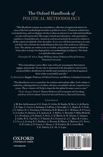 Produktbild: Ohb Political Methodology Ohbk C