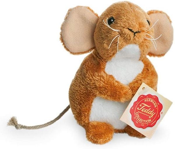 Produktbild: Teddy Hermann 92603 - Maus Pl&uuml;schtier, 11 cm, sortiert, 1 St&uuml;ck