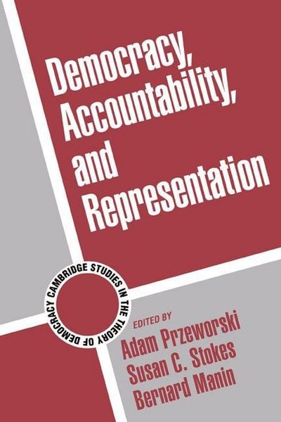 Produktbild: Democracy, Accountability, and Representation