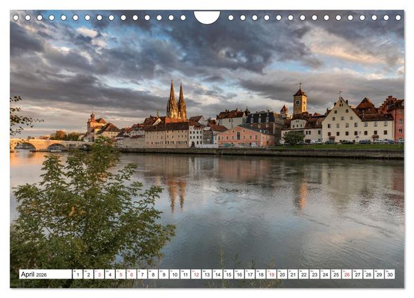 Produktbild: Europas St&auml;dte und D&ouml;rfer (Wandkalender 2026 DIN A4 quer), CALVENDO Monatskalender