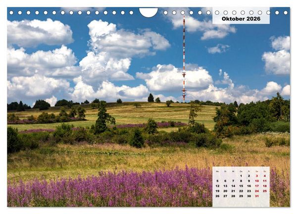Produktbild: Rh&ouml;ner R&ouml;schen - ein Sommerm&auml;rchen in der Hochrh&ouml;n (Wandkalender 2026 DIN A4 quer), CALVENDO Monatskalender