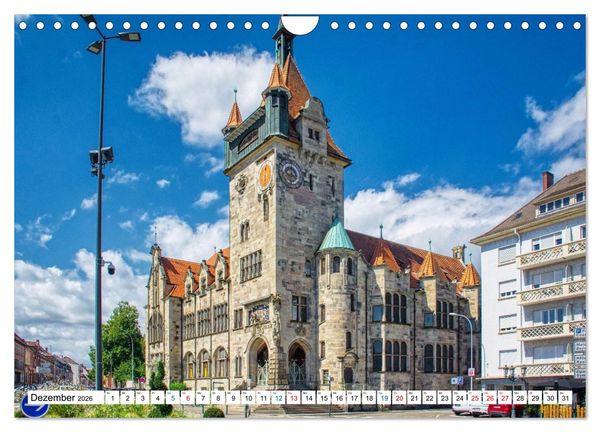 Produktbild: Haguenau - eine Perle im Nordelsass (Wandkalender 2026 DIN A4 quer), CALVENDO Monatskalender