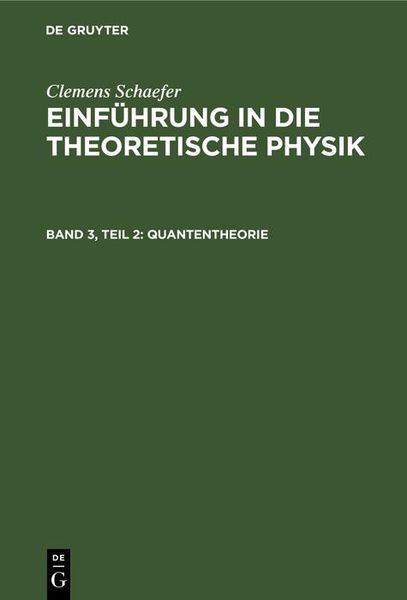 Produktbild: Quantentheorie
