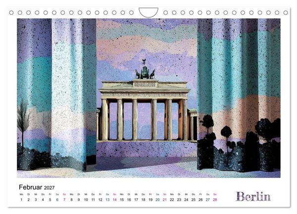 Produktbild: Stadtvisionen (Wandkalender 2027 DIN A4 quer), CALVENDO Monatskalender