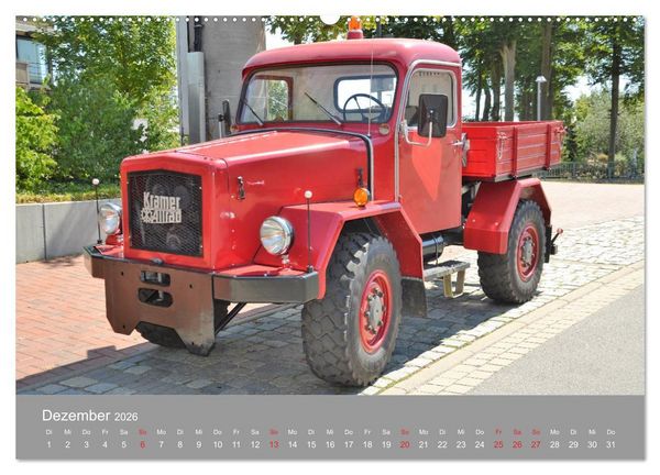 Produktbild: Oldtimer - L K W (Wandkalender 2026 DIN A2 quer), CALVENDO Monatskalender