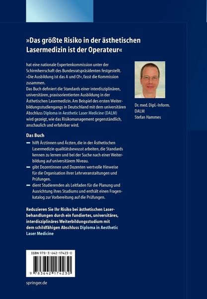 Produktbild: Qualit&auml;tssicherung in der &Auml;sthetischen Medizin durch universit&auml;re Weiterbildung