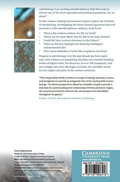Produktbild: Frontiers of Astrobiology