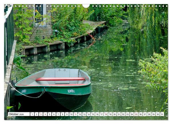 Produktbild: Idylle am Ijsselmeer (Wandkalender 2026 DIN A3 quer), CALVENDO Monatskalender