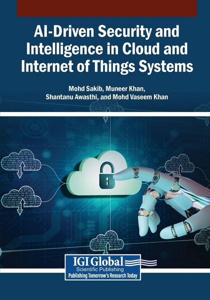 Produktbild: AI-Driven Security and Intelligence in Cloud and Internet of Things Systems