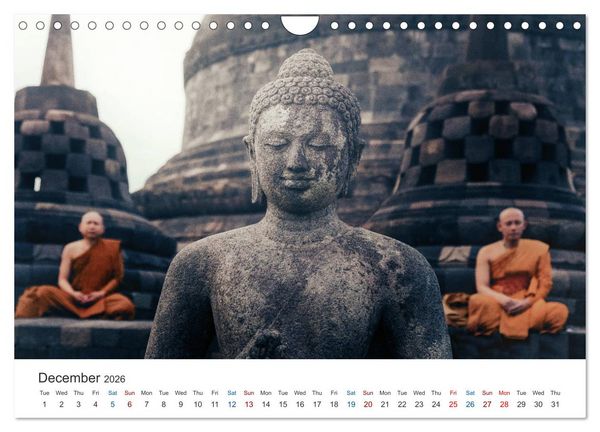 Produktbild: Java, Indonesian Island in the Ring of Fire (Wall Calendar 2026 DIN A4 landscape), CALVENDO 12 Month Wall Calendar