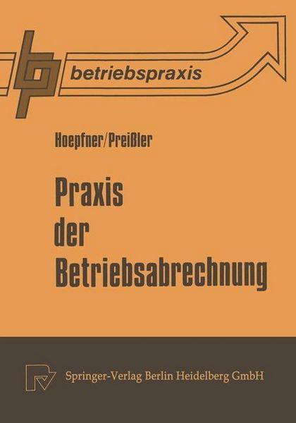 Produktbild: Praxis der Betriebsabrechnung