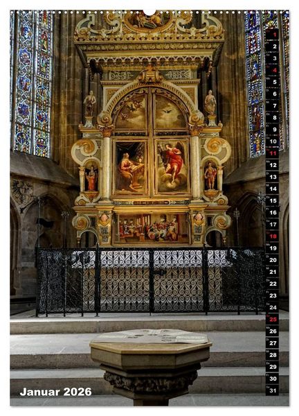Produktbild: Esslingen in Hochform (Wandkalender 2026 DIN A2 hoch), CALVENDO Monatskalender