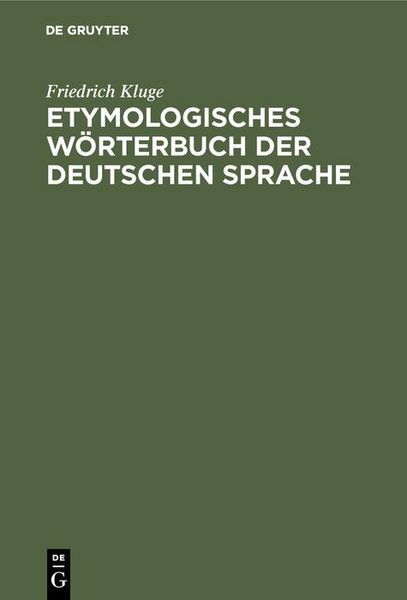 Produktbild: Etymologisches W&ouml;rterbuch der deutschen Sprache