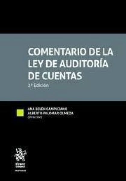 Produktbild: Comentario de la Ley de auditoria de cuentas 2&ordf; Edici&oacute;n 2022